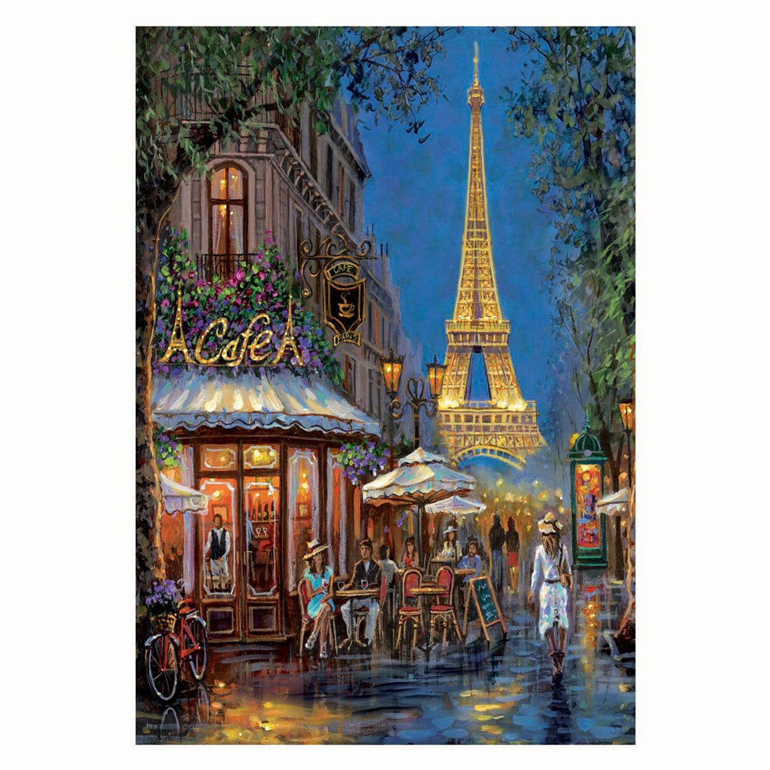Clementoni puslespil Paris Eiffeltårnet, 500 stk.