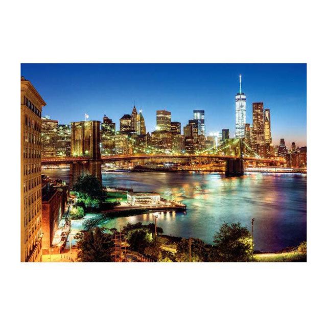 Clementoni puslespil brooklyn bridge lys, 6000 stk.