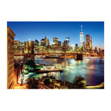 Clementoni puslespil brooklyn bridge lys, 6000 stk.