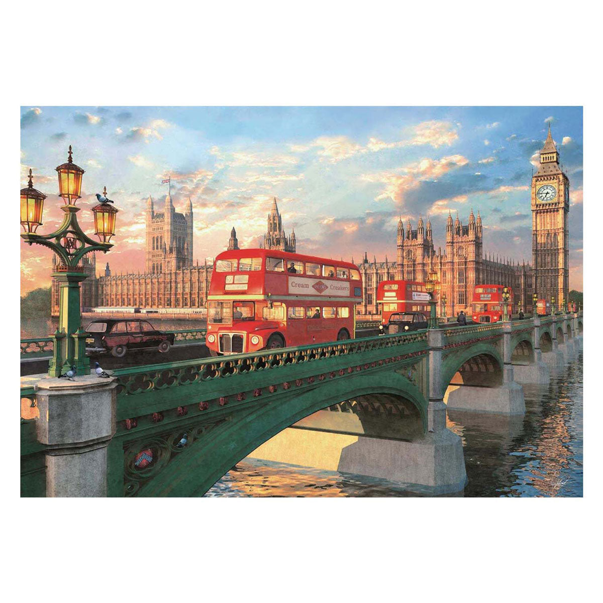 Clementoni puslespil Westminster Bridge, 500 stk.