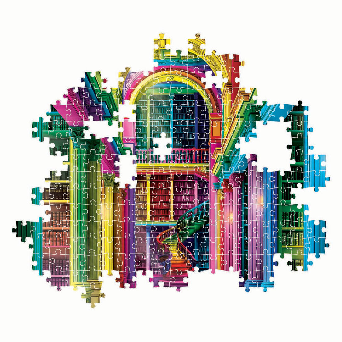 Clementoni puslespil colorboom athenaeum, 1000 stk.
