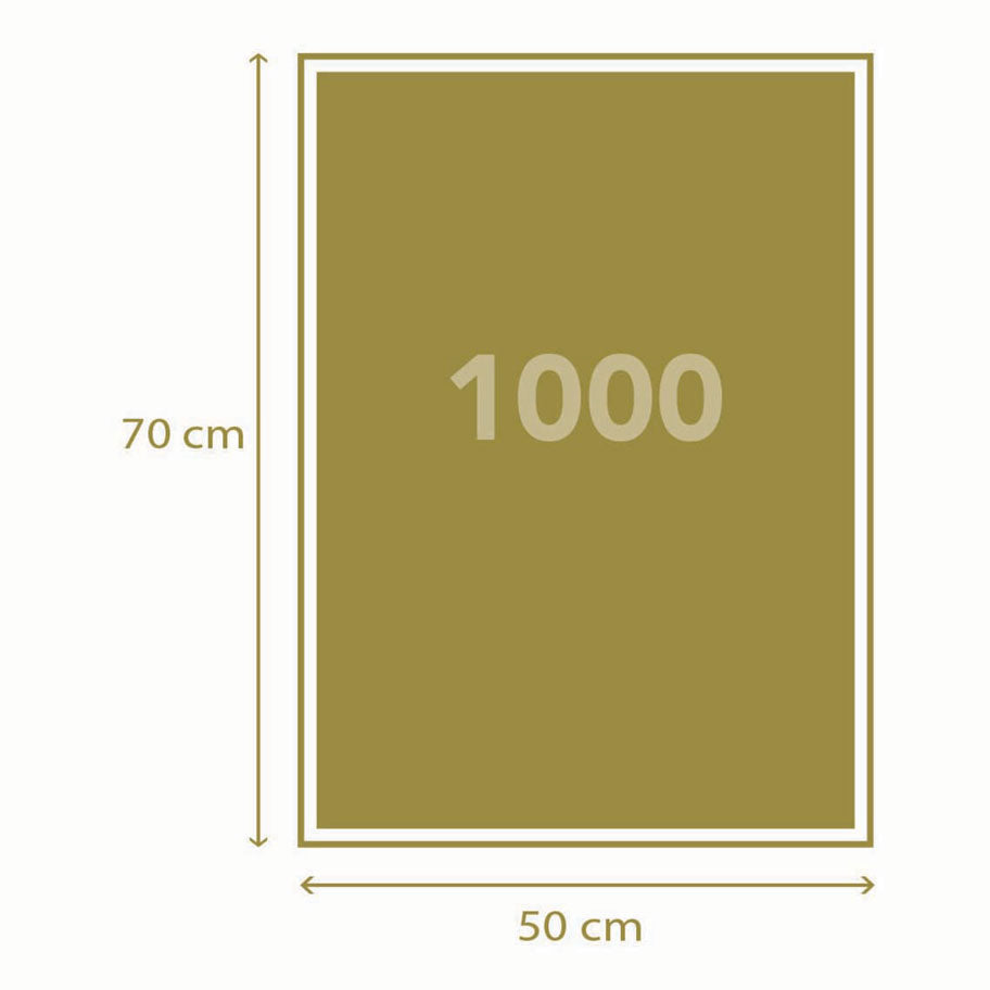 Clementoni puslespil colorboom athenaeum, 1000 stk.