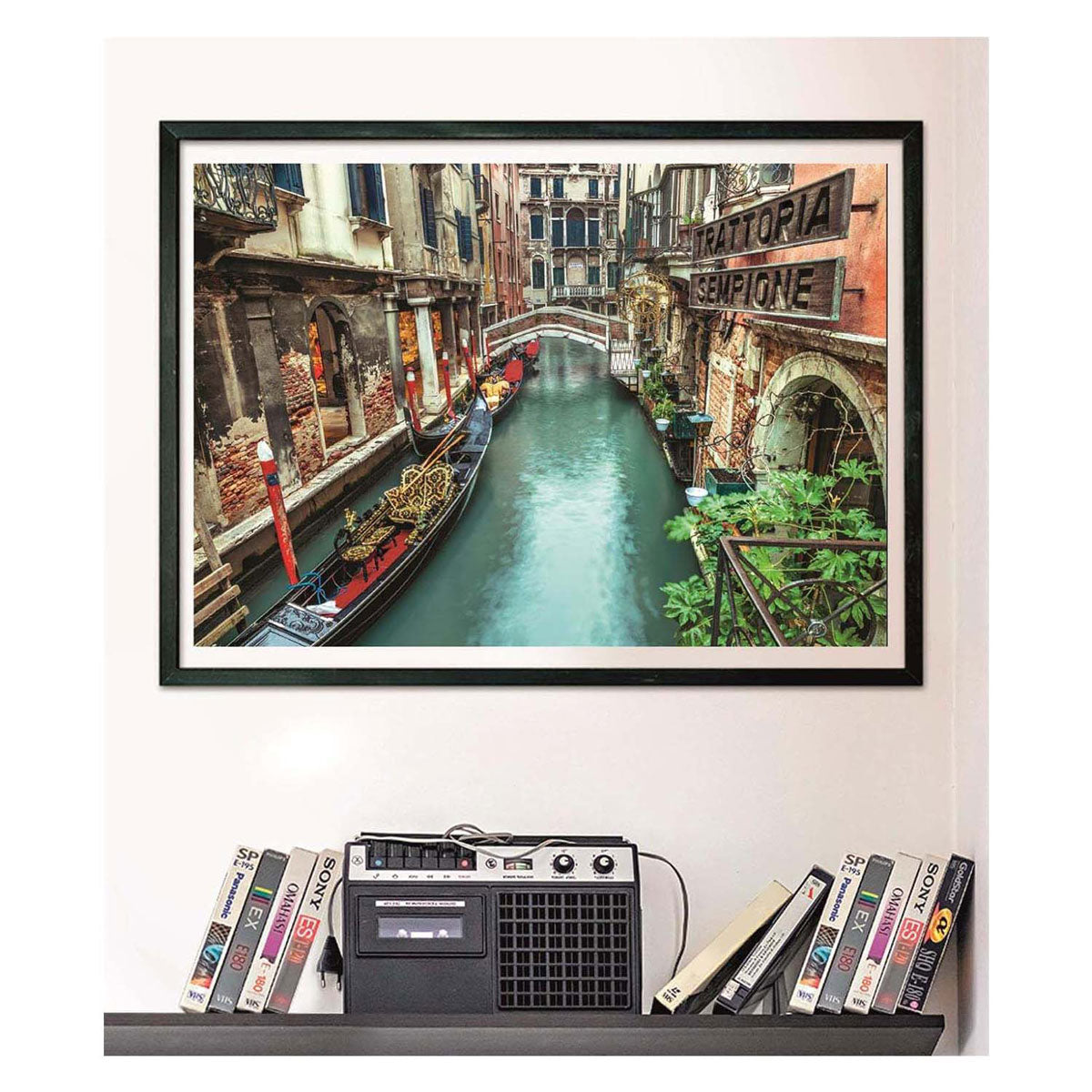 Clementoni puslespil Venice Canal, 1000 stk.
