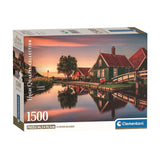 Clementoni puslespil Zaanse Schans, 1500 stk.