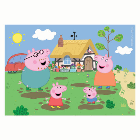 Clementoni - puslespil - 30 brikker - peppa pig - børnepuslespil - fra 3 år