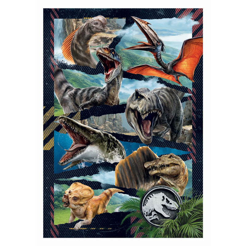 Clementoni puslespil super jurassic world, 300 stk.
