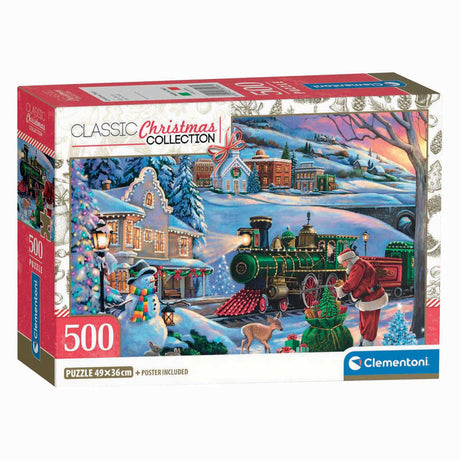 Clementoni puslespil juletog - 500 stk.