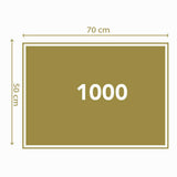 Clementoni puslespil Julebutik - 1000 stk.