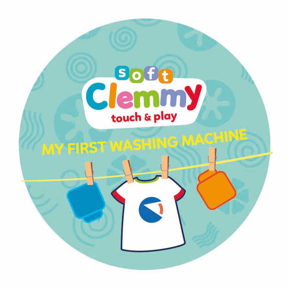 Clementoni blød clemmy vaskemaskine