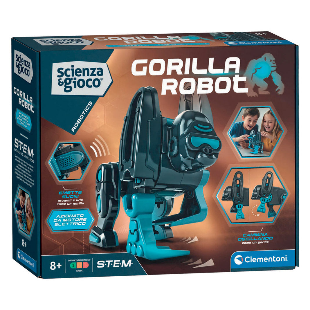 Clementoni videnskabsspil gorilla robot