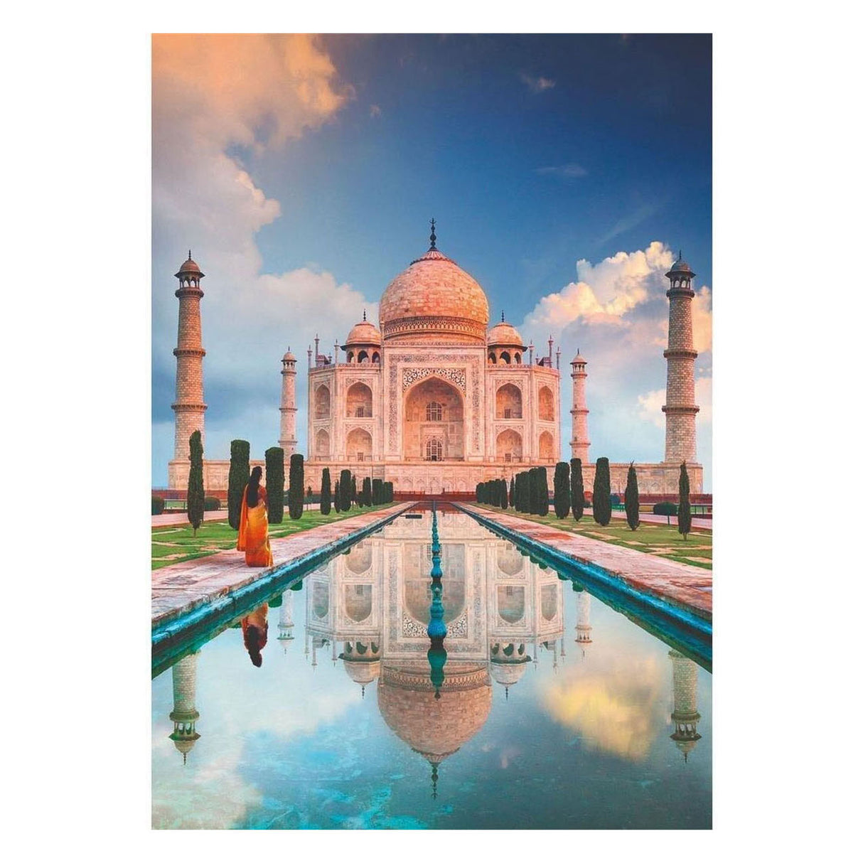 Clementoni puslespil taj mahal - 1500 stk.