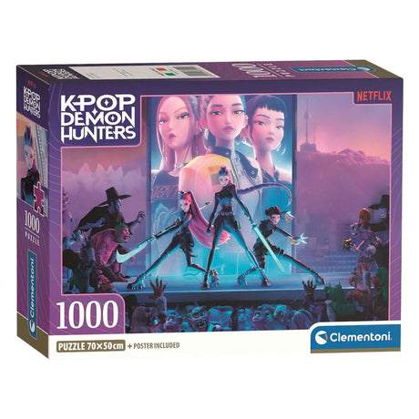 Clementoni puslespil kpop dæmonjægere - 1000 stk.