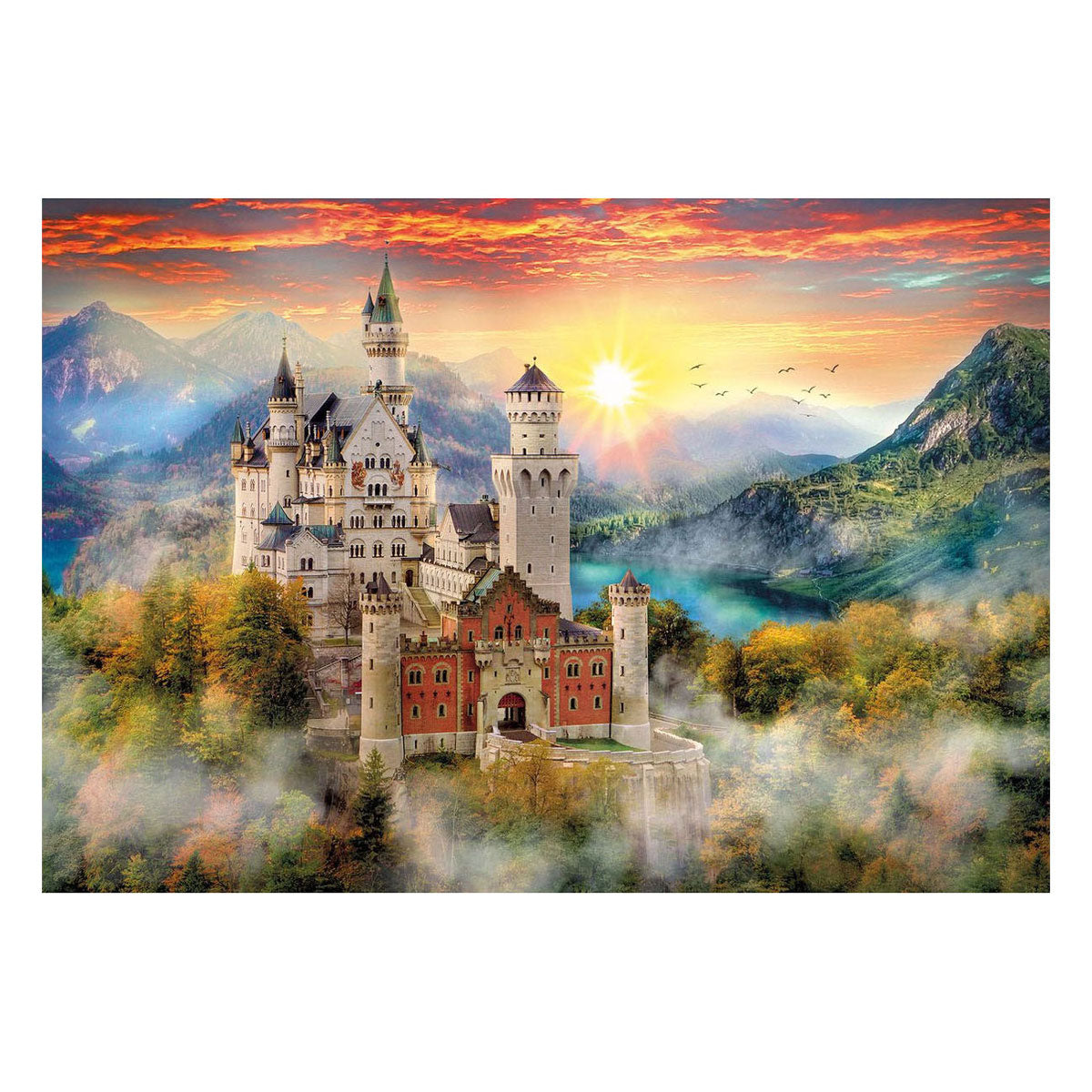 Clementoni puslespilneuschwanstein - 2000 stk.