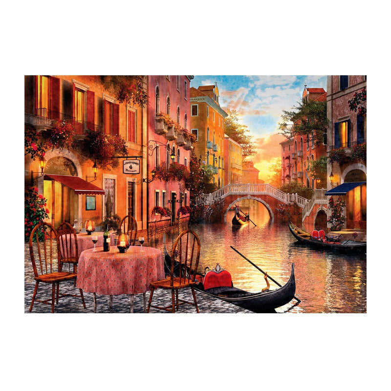 Clementoni puslespil Venedig - 1500 stk.