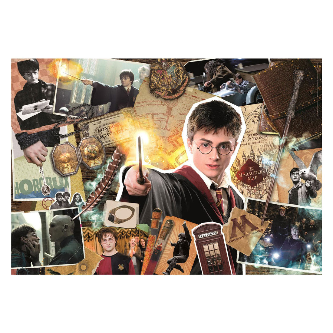 Clementoni - puslespil - 1500 brikker - Harry Potter kompakt æske