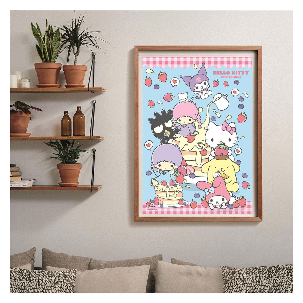 Clementoni – 37117 – puslespil – 1000 brikker – hello kitty