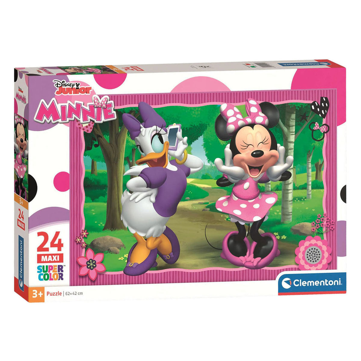 Clementoni maxi puslespil disney minnie - 24 stk.