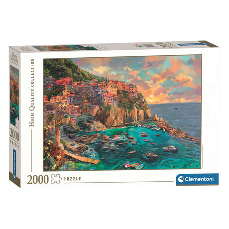 Clementoni jigsaw puzzle painted manarola - 2000 pcs.