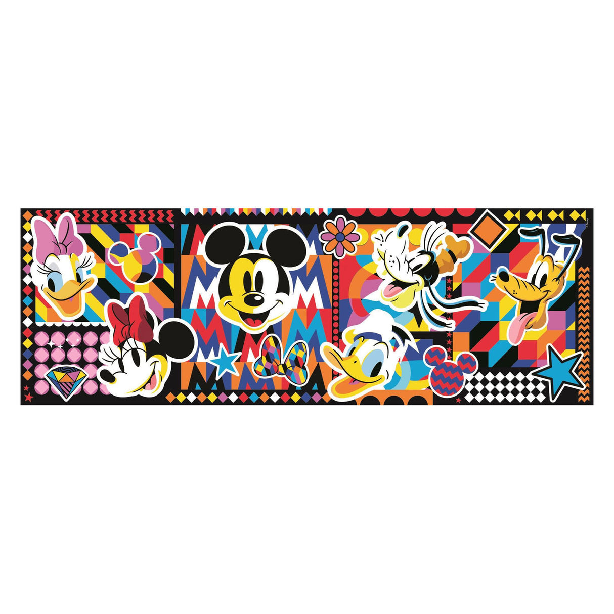 Clementoni puslespil panorama Disney - 1000 stk.