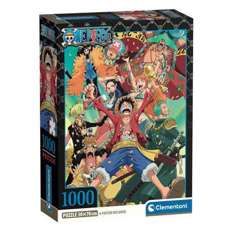 Clementoni - puslespil - 1000 brikker - en brik - anime