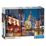 Clementoni puslespil Paris Montmartre - 1500 stk.