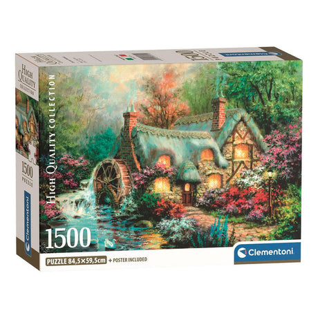 Clementoni puslespil country retreat - 1500 stk.