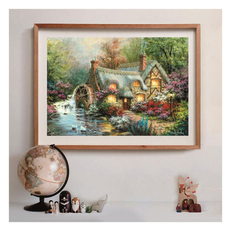 Clementoni puslespil country retreat - 1500 stk.