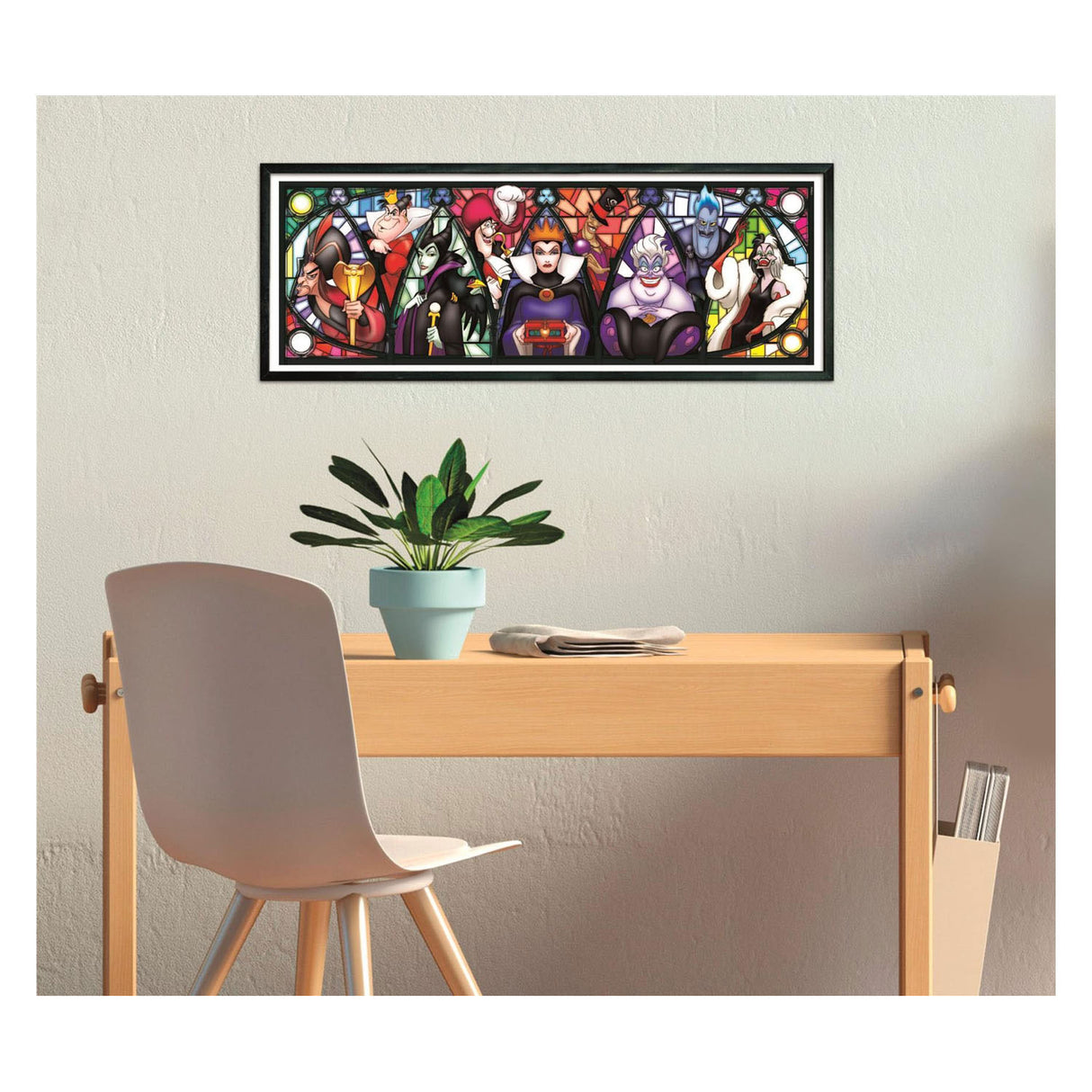 Clementoni puslespil Disney skurke panorama - 1000 stk.