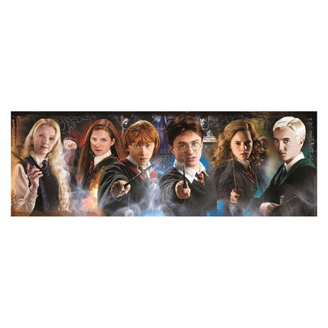 Clementoni - puslespil - 1000 brikker - harry potter panorama