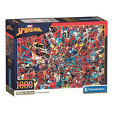 Clementoni puslespil umuligt marvel spiderman - 1000 stk.