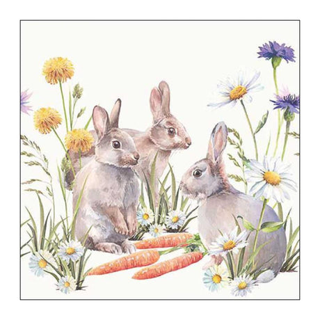 Ambiente servetten carrot treat 25x25cm 20 servetten per pakje