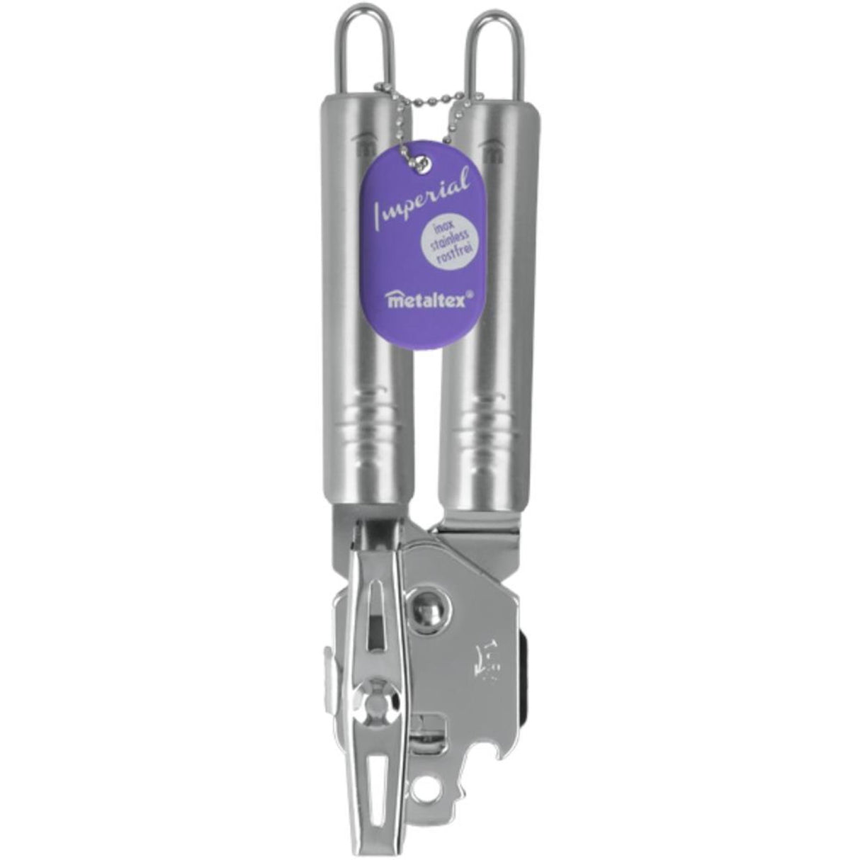Metaltex imperial dåseåbner rustfrit stål 20,5cm