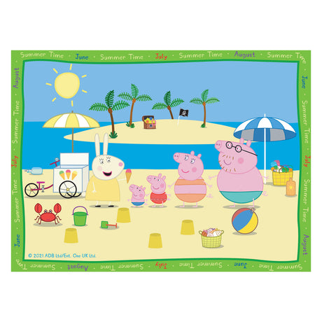 Ravensburger puslespil peppa gris: 4 sæsoner - 12+16+20+24 brikker