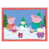 Ravensburger puslespil peppa gris: 4 sæsoner - 12+16+20+24 brikker