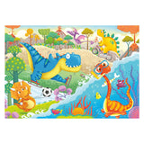 Ravensburger puslespil favorit dinosaurer - to puslespil - 12 brikker - børnepuslespil