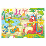 Ravensburger puslespil favorit dinosaurer - to puslespil - 12 brikker - børnepuslespil