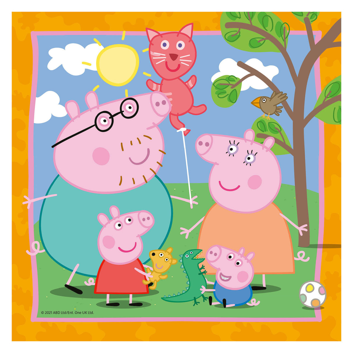 Ravensburger puslespil peppa gris - puslespil - 3x49 brikker