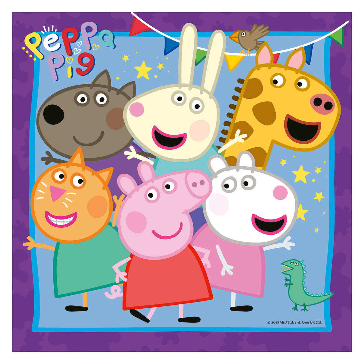 Ravensburger puslespil peppa gris - puslespil - 3x49 brikker
