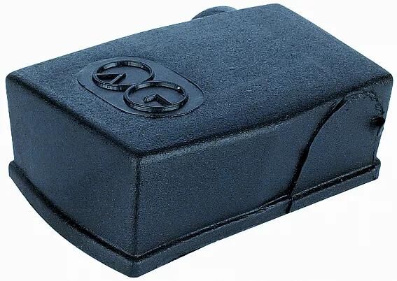 Herth+buss polbeskyttelseshætte dækker batteriklemmer til venstre