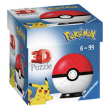 Ravensburger Pokémon Pokeball 3D -puslespil, 54 ..