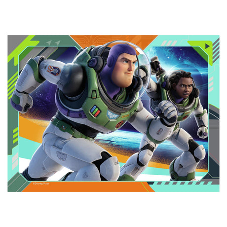 Ravensburger disney lightyear 4in1box puslespil - 12+16+20+24 brikker - børnepuslespil