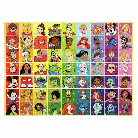 Ravensburger puslespil Disney collage - puslespil - 100 XXL brikker