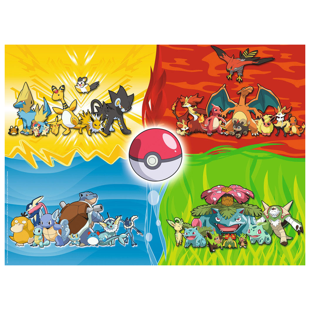 Ravensburger forskellige Pokemon-puslespil - puslespil - 150 brikker