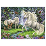 Ravensburger puslespil mystiske enhjørninger - puslespil - 200 brikker