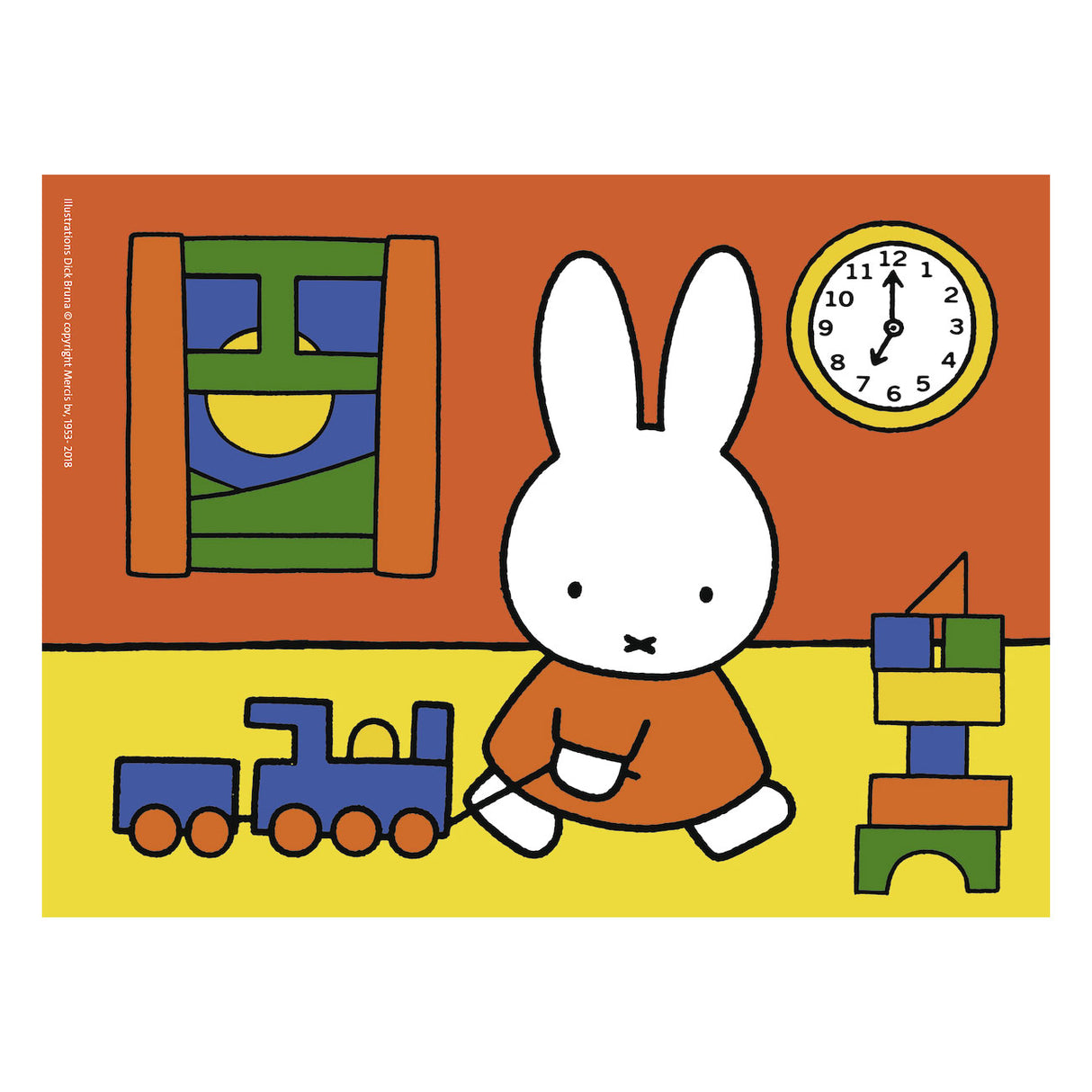 Ravensburger Miffy 4in1box puslespil - 12+16+20+24 brikker - børnepuslespil