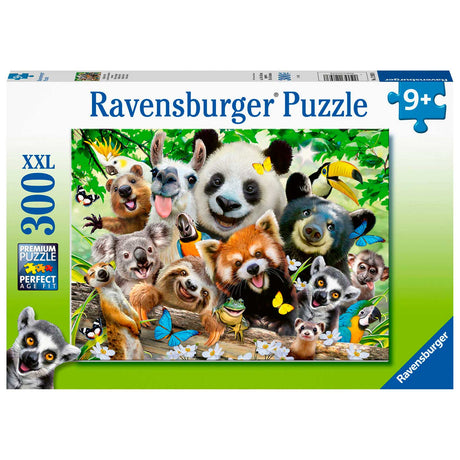 Ravensburger puslespil wildlife selfie 300 brikker