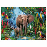 Ravensburger elefanter i junglen, 150 stk. xxl