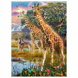Ravensburger puslespil farverig savanne - puslespil - 150 brikker