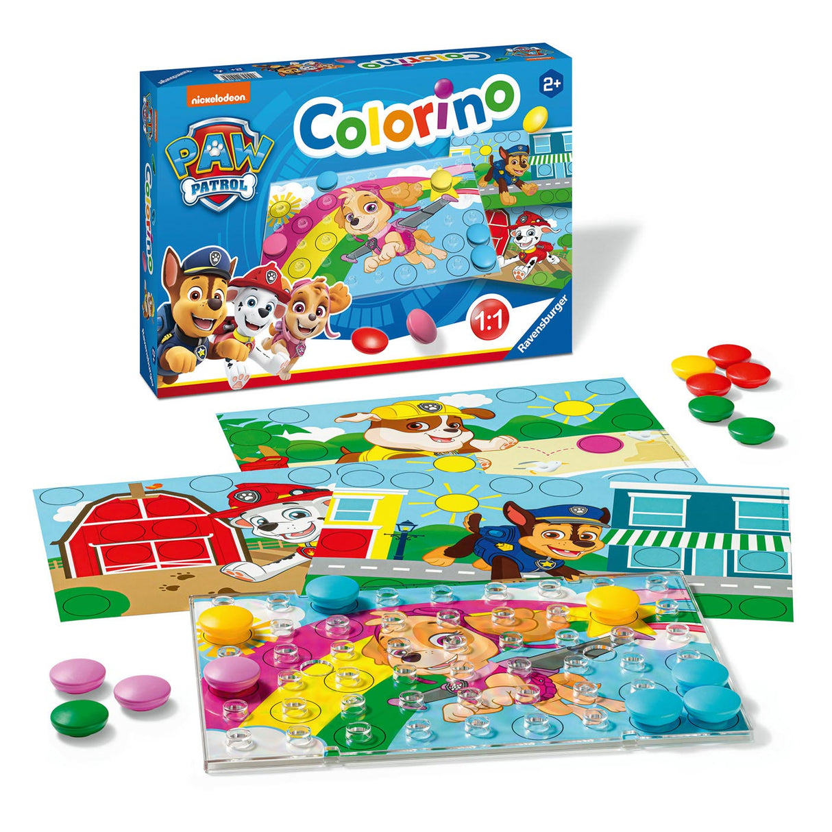Ravensburger paw patrol colorino - pædagogisk legetøj