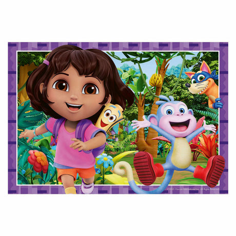 Ravensburger puslespil Dora the Explorer Vi kan gøre det! - 2x12 stk.
